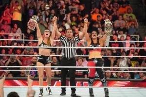WWE Teases Epic Ronda Rousey Tag Team Dissolution Following Triumphant Title Vic...
