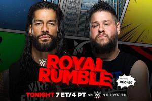 WWE Royal Rumble 2021: Roman Reigns Vs. Kevin Owens - Last Man Standing Full Mat...