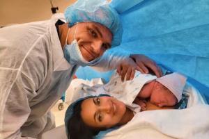 Jinny And Gunther Welcome Their Sonn Into The World On Wednesday Morning