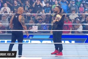 Video: The Rock Addresses The Crowd After WWE SmackDown Goes Off The Air