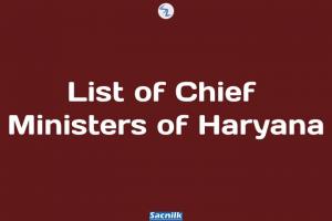 List of Chief Ministers of Haryana
