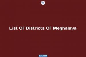 List Of Districts Of Meghalaya
