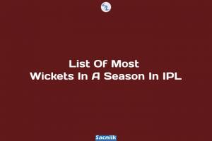 List Of Most Wickets In A Season In IPL