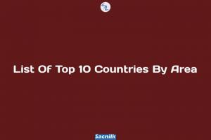 List Of Top 10 Countries By Area