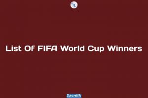 List Of FIFA World Cup Winners