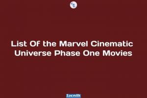 List Of the Marvel Cinematic Universe Phase One Movies