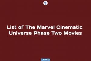 List of The Marvel Cinematic Universe Phase Two Movies