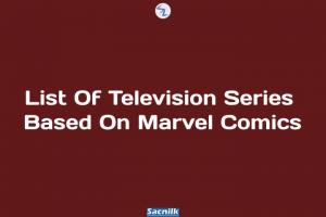  List Of Television Series Based On Marvel Comics