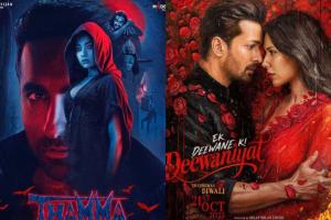 Thamma vs Ek Deewane Ki Deewaniyat: Ayushmann Khurrana and Harshvardhan Rane Sta...
