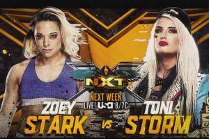 Zoey Stark Vs. Toni Storm Set For Action Next Week On NXT