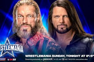WWE WrestleMania 38 Results: Edge Vs. AJ Styles Full Match & Winner